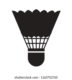 badminton shuttlecock vector icon illustrator
