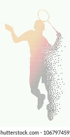 badminton silhouette icon