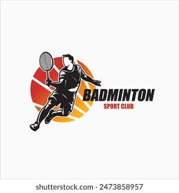 Badminton Smash Logo Design Inspiration