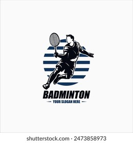 Badminton Smash Logo Design Inspiration