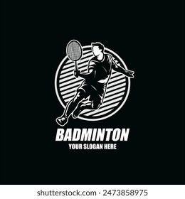 Badminton Smash Logo Design Inspiration