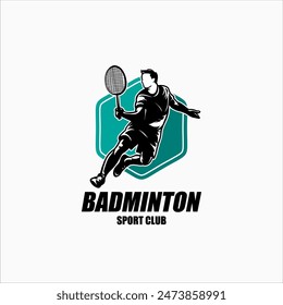 Badminton Smash Logo Design Inspiration