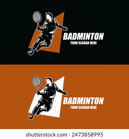 Badminton Smash Logo Design Inspiration