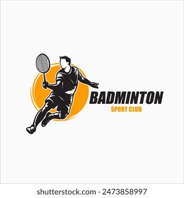 Badminton Smash Logo Design Inspiration