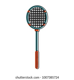 Badminton sport symbol