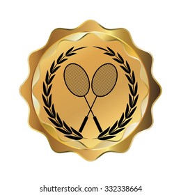 badminton vector award