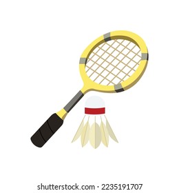 Badminton vector emoji symbol sign icon illustration