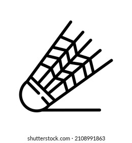 badminton vector, icon or symbol design