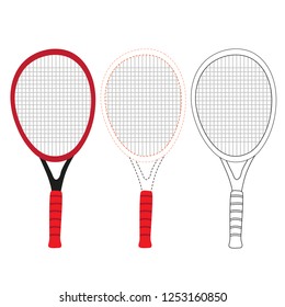 badminton worksheet  vector design