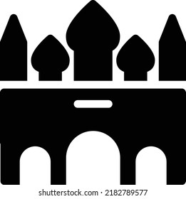 badshahi  Vector illustration on a transparent background. Premium quality symmbols. Glyphs vector icons for concept and graphic design. 
