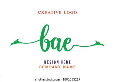 BAE lettering logo is simple, easy to understand and authoritative