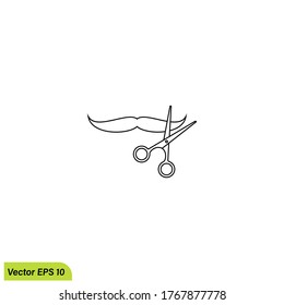 baebershop icon illustration symbol simple design element logo template
