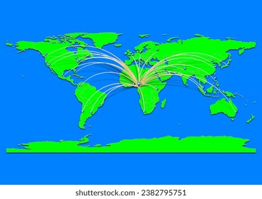 Bafia, Cameroon map - Concept map for Bafia, Cameroon on World map. Suitable for export concepts. File is suitable for digital editing and prints of all sizes.