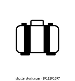 Desain plano accesorio de bolsa. Vektor simple