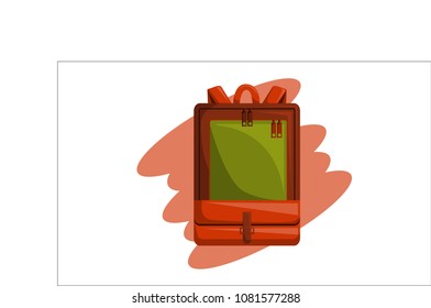 Bag Back to School Vector