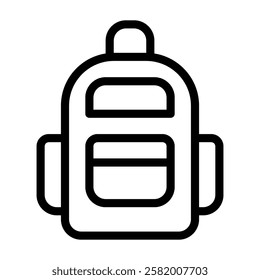 Bag Backpack Icon for Shop E-Commerce