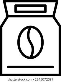 Bag Bean Coffee Outline Icon