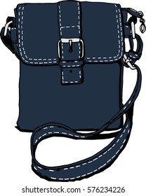 bag blue