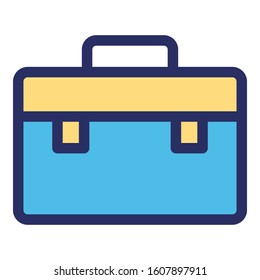 
Bag, Bookbag Isolated Vector Icon Which Can Be Easily Modified Or Edited
