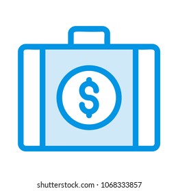  bag briefcase dollar 