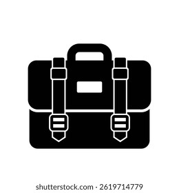 Symbol für Tasche oder Aktenkoffer zum Tragen von Arbeitsdokumenten