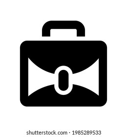 Bag briefcase icon.pouch,office (vector illustration)