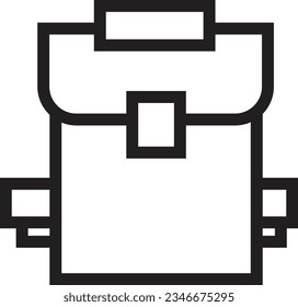 Bag Camera Digital Outline Icon