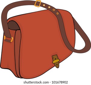 Bag. Cartoon