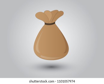 A bag of cash for transaction
