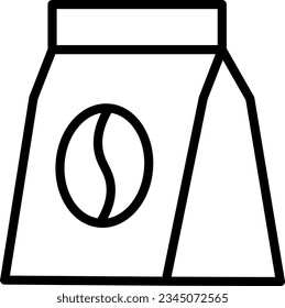 Bag Coffee Beans Outline Icon