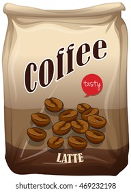 Teebeutel aus latter Illustration