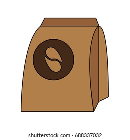 bag of coffee related icon image