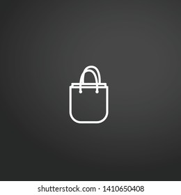 Bag For Commerce vector icon. Bag For Commerce concept stroke symbol design. Thin graphic elements vector illustration, outline pattern for your web site design, logo, UI. EPS 10.