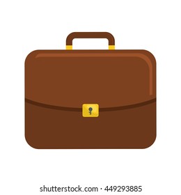 Taschen-Konzept, vertreten durch das Suitcase-Symbol. einzelne und flache Illustration 