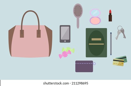 Bag and contents