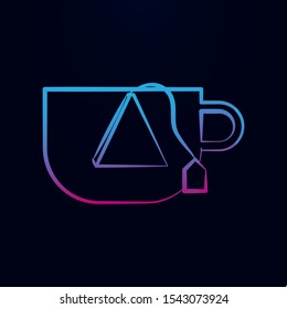Bag, cup a tea nolan icon. Simple thin line, outline vector of tea icons for ui and ux, website or mobile application