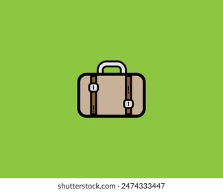 bag cute icon vector design