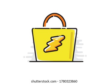 bag with a cute shape, made of the highest quality