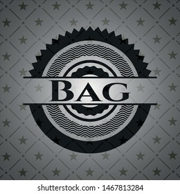 Bag  dark emblem. Retro. Vector Illustration. Detailed.
