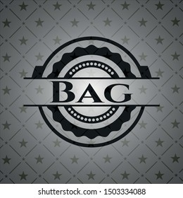 Bag  dark emblem. Retro. Vector Illustration. Detailed.