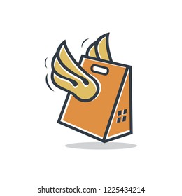 Bag Delivery Icon