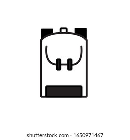 Bag design Icon,  Vector, Sign and Symbol 
