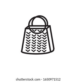 Bag design Icon,  Vector, Sign and Symbol 
