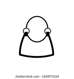 Bag design Icon,  Vector, Sign and Symbol 
