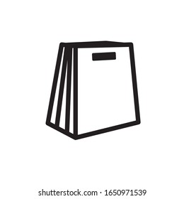 Bag design Icon,  Vector, Sign and Symbol 

