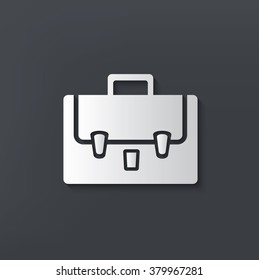 Bag design on clean background,vector