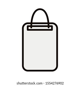 Bag design, Shopping Commerce market store retail paying and buying theme Vector illustration