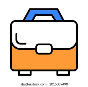 bag for documents icon concept