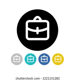 bag for documents vector icon