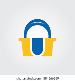 bag element icon logo color flag
